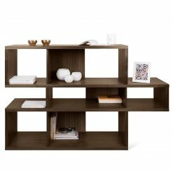 Temahome Regal London I - Walnuss -Möbel Verkäufe 2024 1000255230 210324 15033300086 DETAILS P000000001000255230