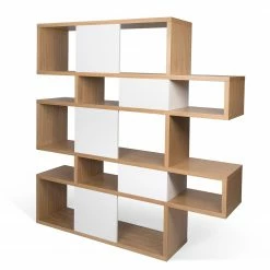 Temahome Regal London II - Eiche / Weiß -Möbel Verkäufe 2024 1000255255 210324 15033500299 DETAILS P000000001000255255