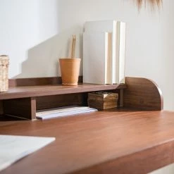 Ars Natura Schreibtisch Napo - Walnuss Dekor -Möbel Verkäufe 2024 1000256381 220524 035 DETAILS P000000001000256381