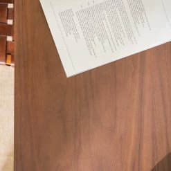 Ars Natura Schreibtisch Napo - Walnuss Dekor -Möbel Verkäufe 2024 1000256381 220524 040 DETAILS P000000001000256381