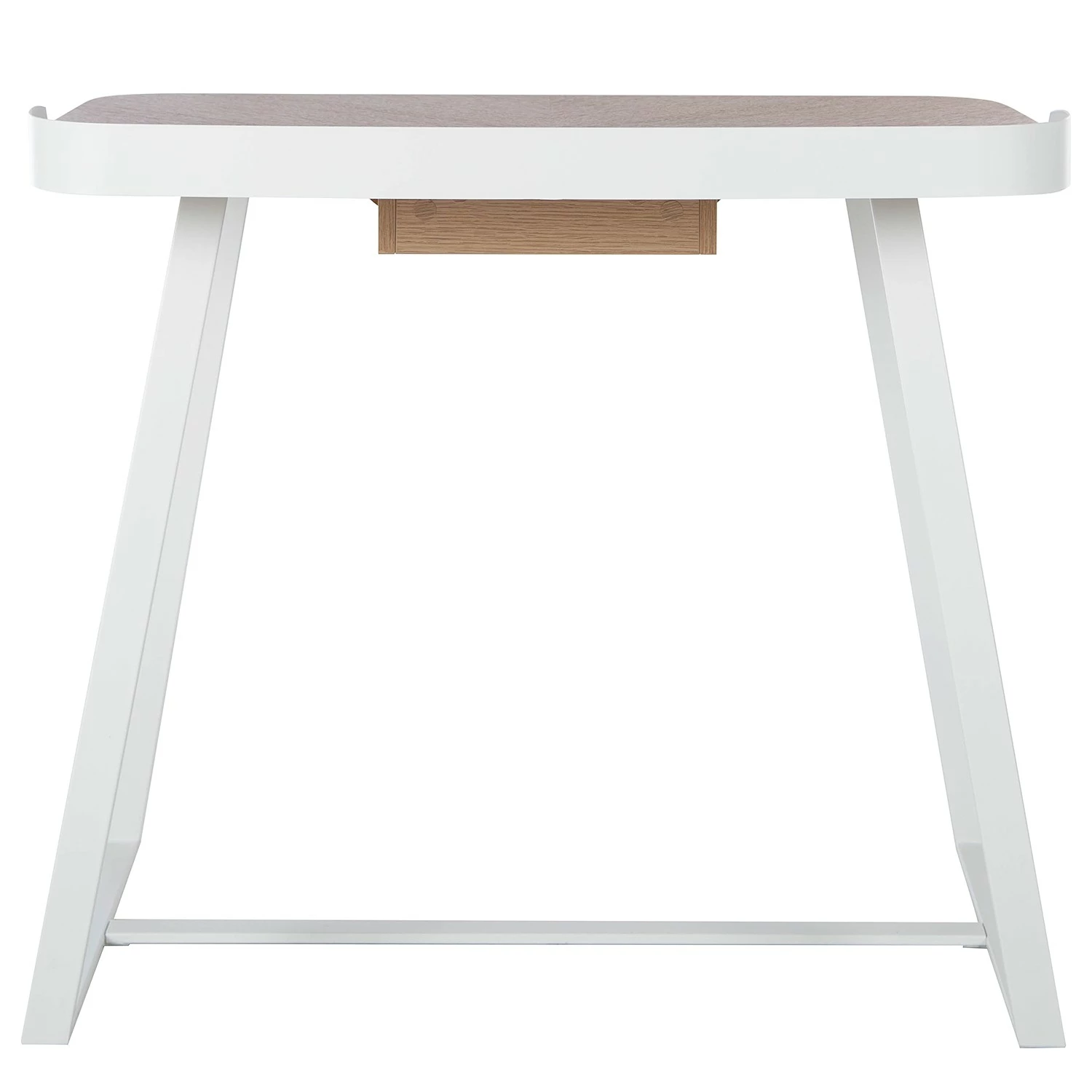 Fredriks Schreibtisch Azua - Eiche Dekor / Weiß 10 Fredriks Schreibtisch Azua - Eiche Dekor / Weiß – Bild 8