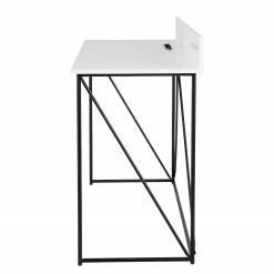 Tenzo Schreibtisch Tell II - Hochglanz Weiß / Schwarz -Möbel Verkäufe 2024 1000257174 210408 13275300009 DETAILS P000000001000257174