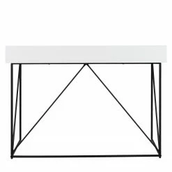 Tenzo Schreibtisch Tell II - Hochglanz Weiß / Schwarz -Möbel Verkäufe 2024 1000257174 210408 13275300010 DETAILS P000000001000257174