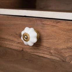 Wolf-Möbel Sekretär Maison - Akazie massiv - Akazie Stone / Antik Weiß -Möbel Verkäufe 2024 1000257240 220406 060 DETAILS P000000001000257240