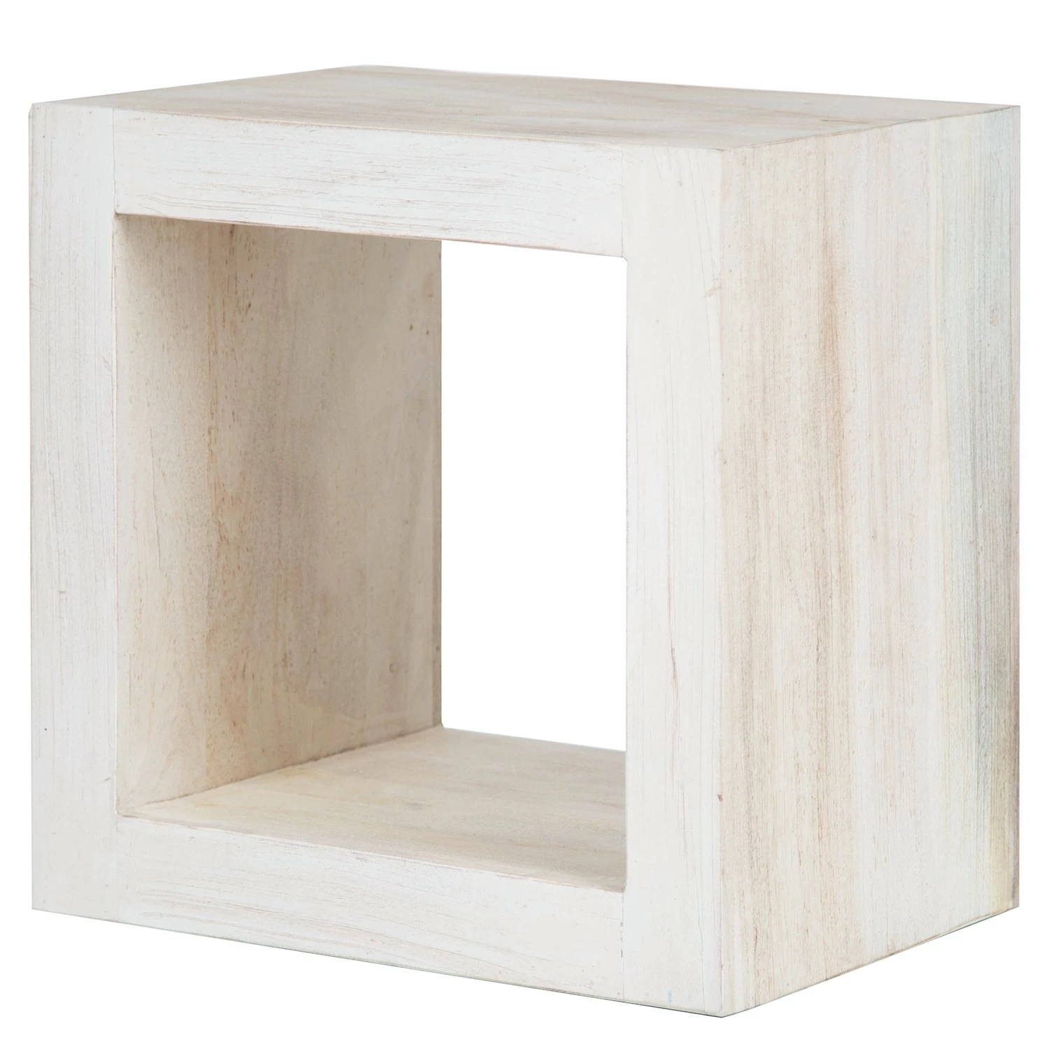 Wolf-Möbel Regal Maison - Akazie massiv - Akazie Stone / Antik Weiß 3 Wolf-Möbel Regal Maison - Akazie massiv - Akazie Stone / Antik Weiß