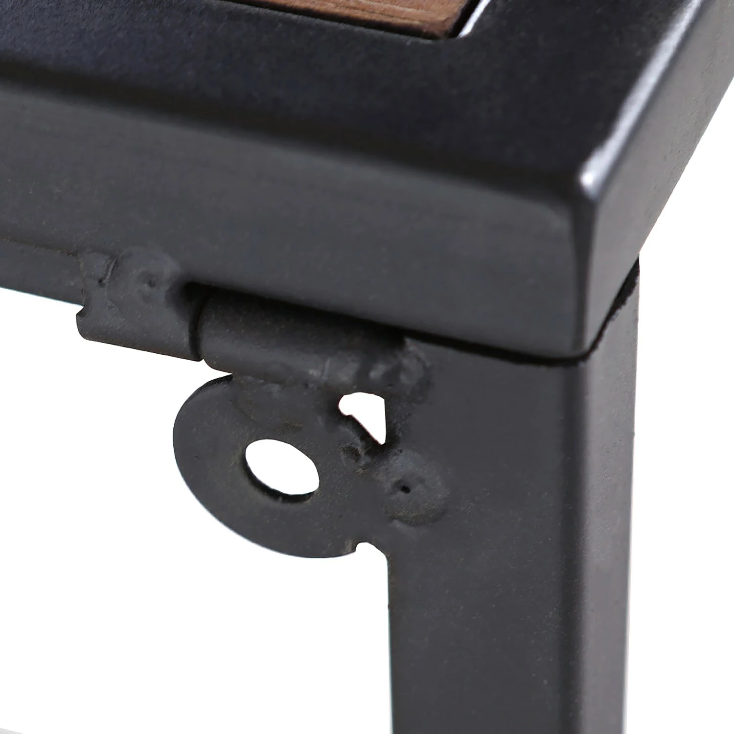 Red Living Regal Cap Cana III - Echtholzfurnier / Metall - Spießtanne / Schwarz 6 Red Living Regal Cap Cana III - Echtholzfurnier / Metall - Spießtanne / Schwarz – Bild 4