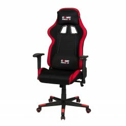 Duo Collection Gamingchair Game-Rocker G-10 II - Webstoff / Nylon - Rot / Schwarz