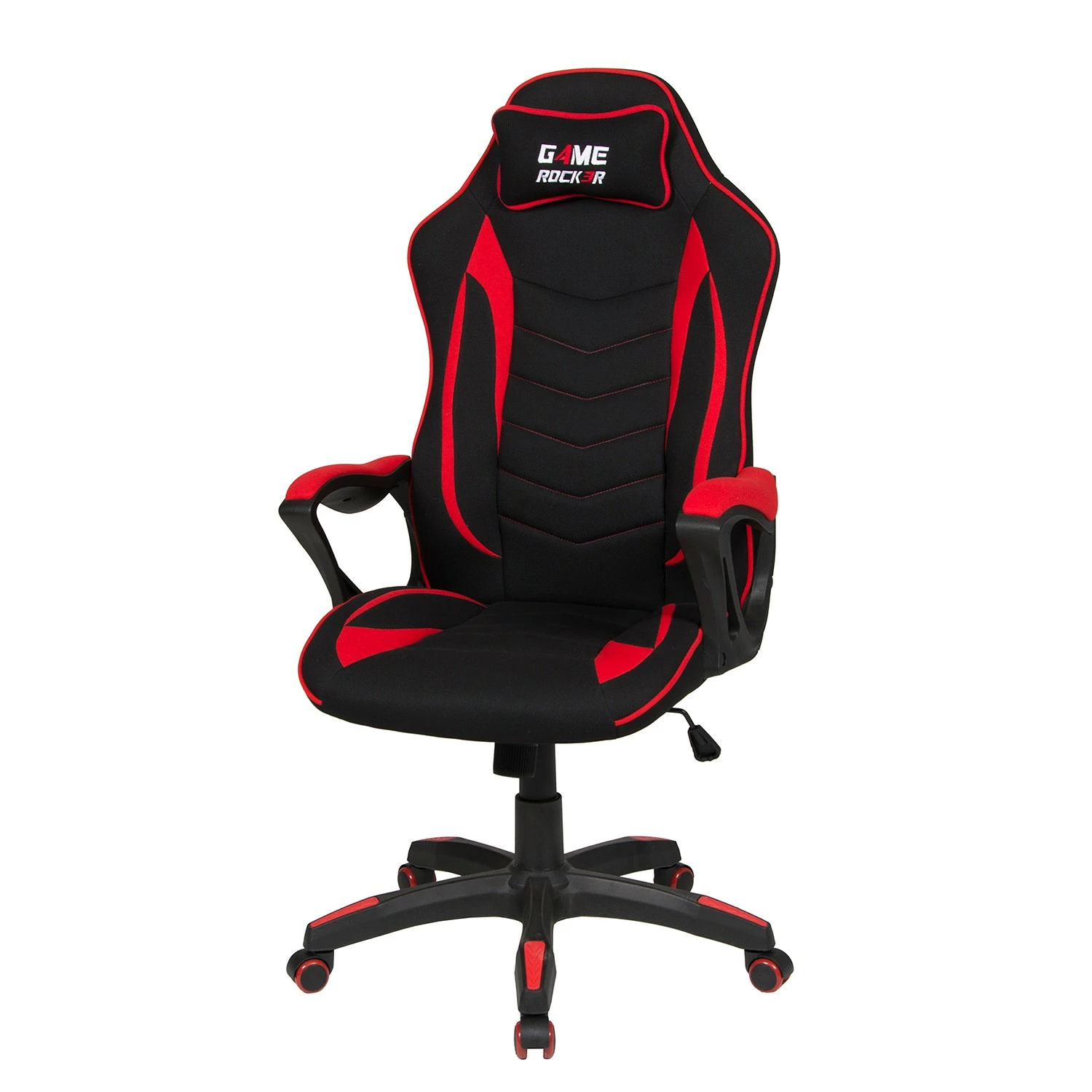 Duo Collection Gamingchair Game-Rocker R-10 - Webstoff / Nylon - Rot / Schwarz 3 Duo Collection Gamingchair Game-Rocker R-10 - Webstoff / Nylon - Rot / Schwarz