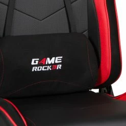 Duo Collection Gamingchair Game-Rocker G-30 XXL - Kunstleder & Microfaser / Nylon - Rot / Schwarz -Möbel Verkäufe 2024 1000261348 210423 14050800062 DETAILS P000000001000261348