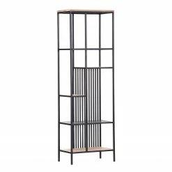 Red Living Regal Uulu IV - Akazie massiv / Metall - Akazie / Schwarz