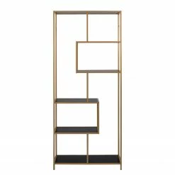 Red Living Regal Coogee I - Schwarz / Gold - Höhe: 185 cm 11 Red Living Regal Coogee I - Schwarz / Gold - Höhe: 185 cm -Möbel Verkäufe 2024 1000263276 210430 14473000076 DETAILS P000000001000263276