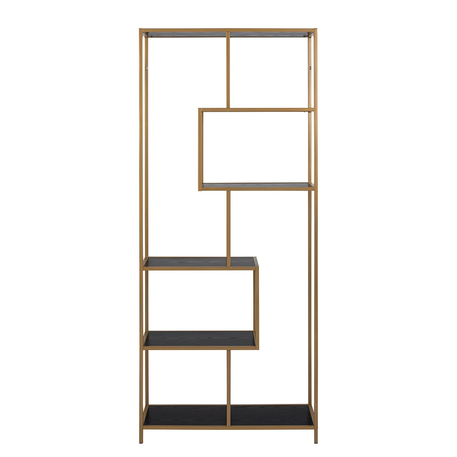 Red Living Regal Coogee I - Schwarz / Gold - Höhe: 185 cm 5 Red Living Regal Coogee I - Schwarz / Gold - Höhe: 185 cm – Bild 3