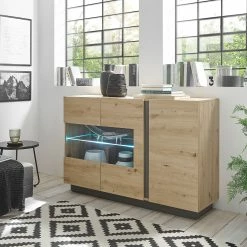 Loftscape Sideboard Cailla I - Eiche Artisan Dekor -Möbel Verkäufe 2024 1000263377 210430 12410800034 MOOD DETAILS P000000001000263377 mood