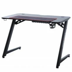 DXRacer Gaming Desk Basic - Carbonoptik / Schwarz