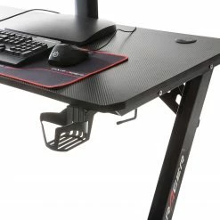 DXRacer Gaming Desk Basic - Carbonoptik / Schwarz -Möbel Verkäufe 2024 1000264495 210521 07363000180 DETAILS P000000001000264495
