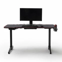 DXRacer Gaming Desk Ultra Plus - (höhenverstellbar) Carbonoptik / Schwarz -Möbel Verkäufe 2024 1000264506 210521 07363200247 DETAILS P000000001000264506