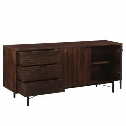 Ars manufacti Sideboard Angun - Akazie massiv / Metall - Akazie Dunkel / Schwarz -Möbel Verkäufe 2024 1000264973 220105 155802000036 DETAILS P000000001000264973
