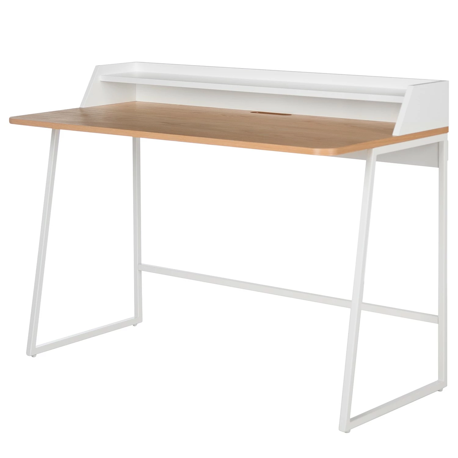 Mørteens Schreibtisch Rezay - Eiche / Weiß 3 Mørteens Schreibtisch Rezay - Eiche / Weiß
