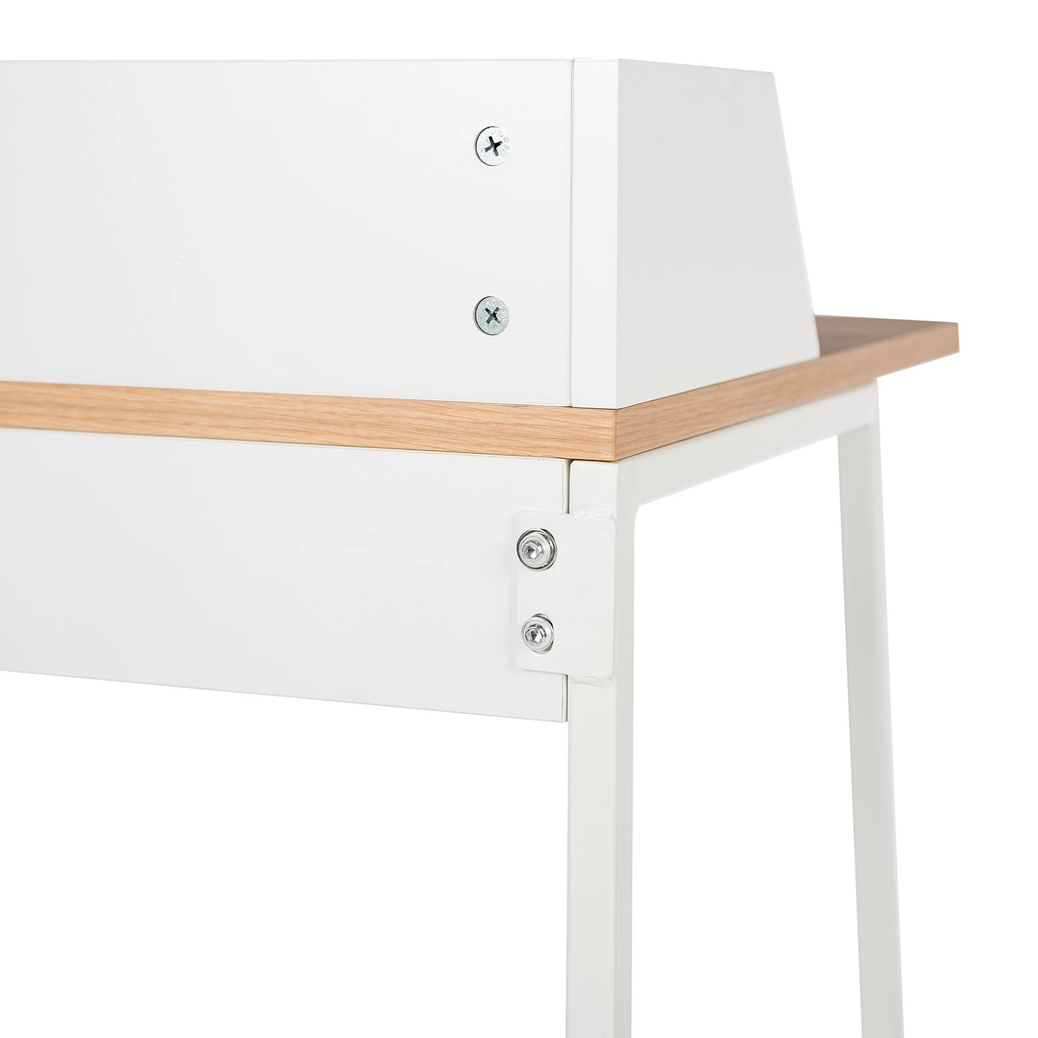 Mørteens Schreibtisch Rezay - Eiche / Weiß 10 Mørteens Schreibtisch Rezay - Eiche / Weiß – Bild 8
