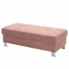 Loftscape Polsterhocker Busene - Microfaser Enza: Mauve