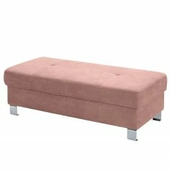 Loftscape Polsterhocker Busene - Microfaser Enza: Mauve