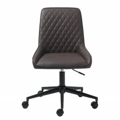 Red Living Bürodrehstuhl Dela II - Kunstleder / Metall - Dunkelbraun / Schwarz -Möbel Verkäufe 2024 1000267003 210615 08400800003 DETAILS P000000001000267003