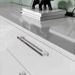 Germania Sideboard Sunnyvale - Hochglanz Weiß / Matt Weiß - Breite: 186 cm -Möbel Verkäufe 2024 1000270198 210526 06260700010 DETAILS P000000001000270198