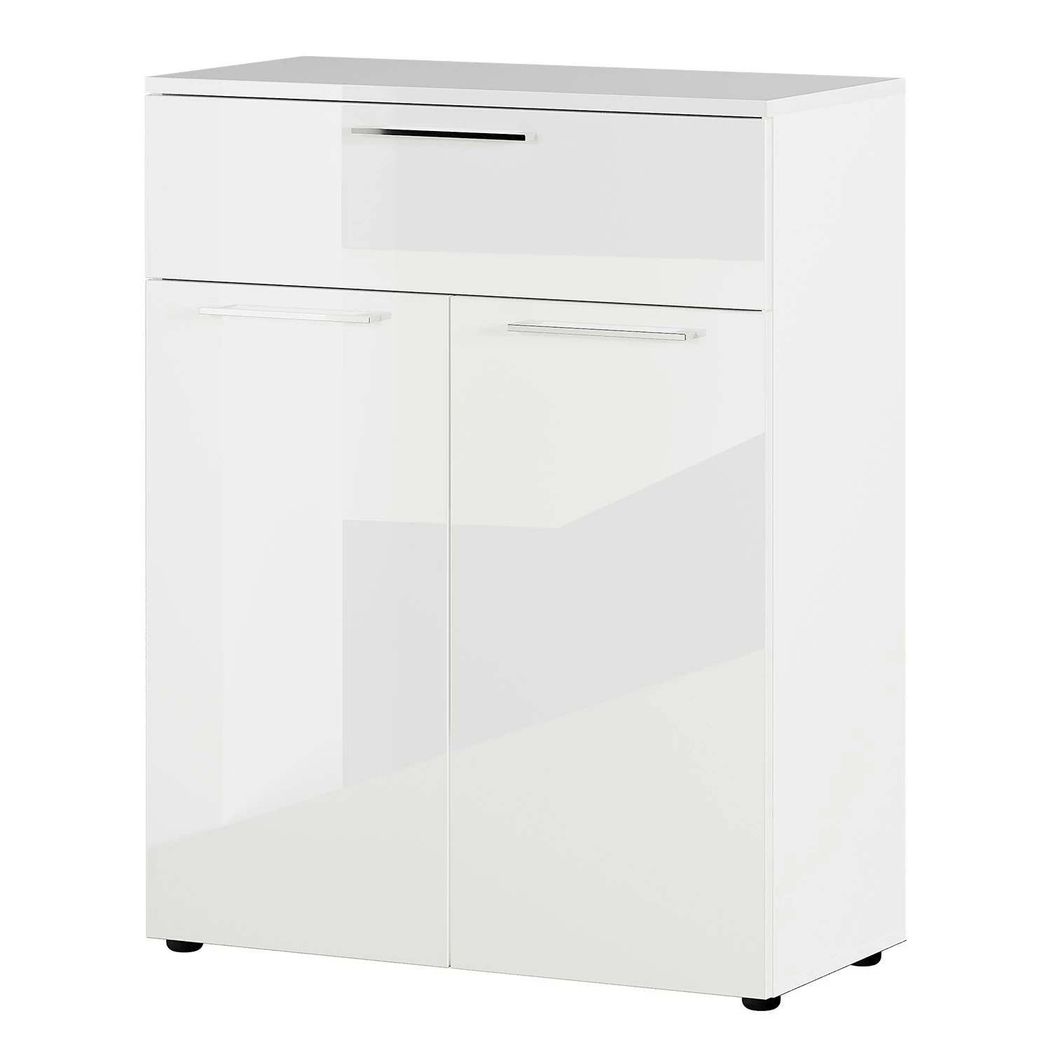 Germania Kommode Sunnyvale - Hochglanz Weiß / Matt Weiß 2 Germania Kommode Sunnyvale - Hochglanz Weiß / Matt Weiß