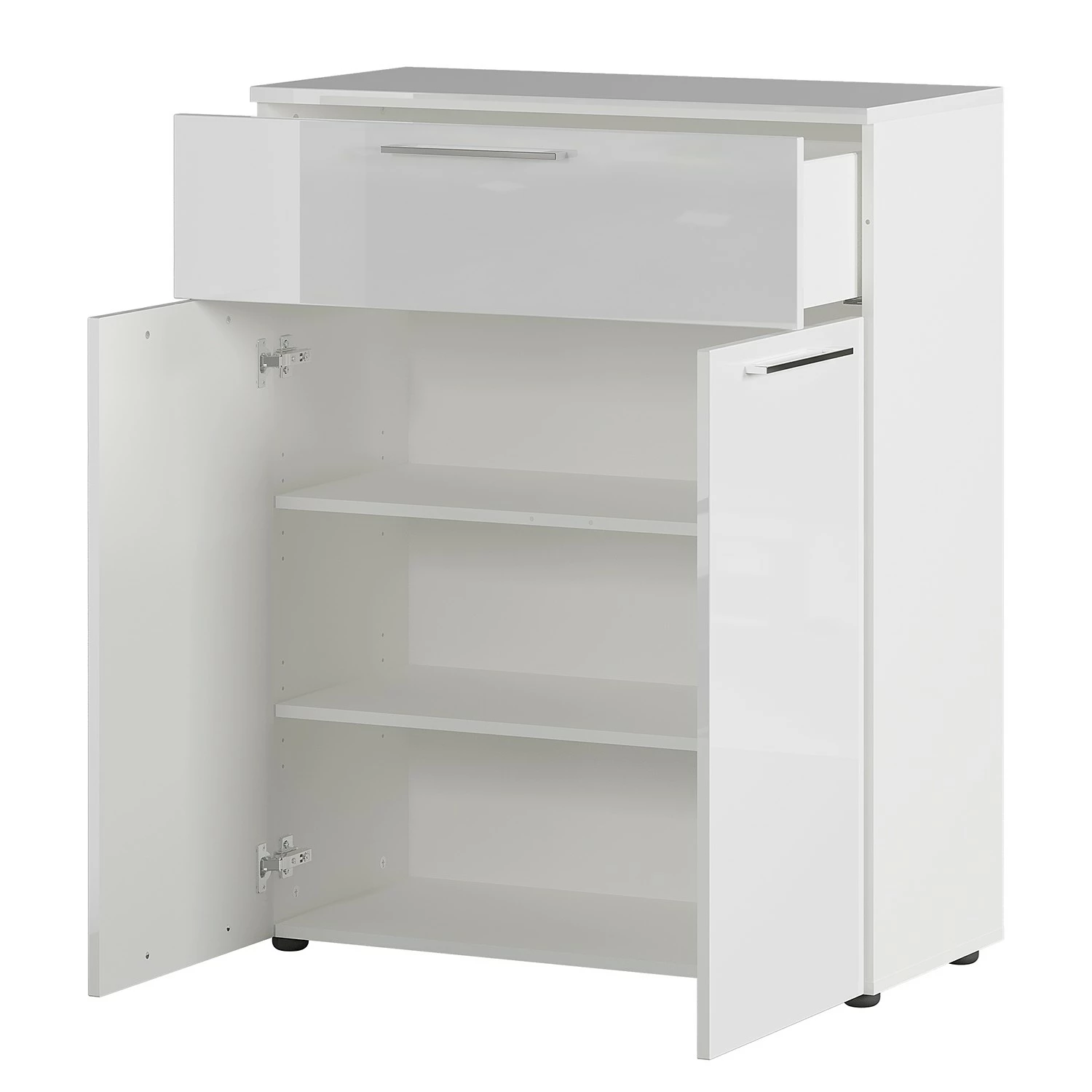 Germania Kommode Sunnyvale - Hochglanz Weiß / Matt Weiß 5 Germania Kommode Sunnyvale - Hochglanz Weiß / Matt Weiß – Bild 4