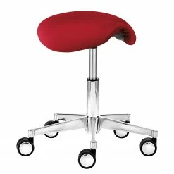 Mayer Sitzmöbel Drehhocker myXPERT II - Flachgewebe - Rot