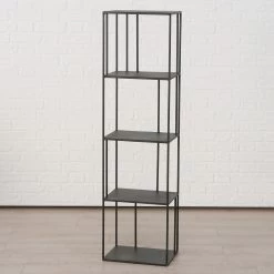 Boltze Regal Henk I - Metall - Schwarz -Möbel Verkäufe 2024 1000270753 210709 14011700017 DETAILS P000000001000270753