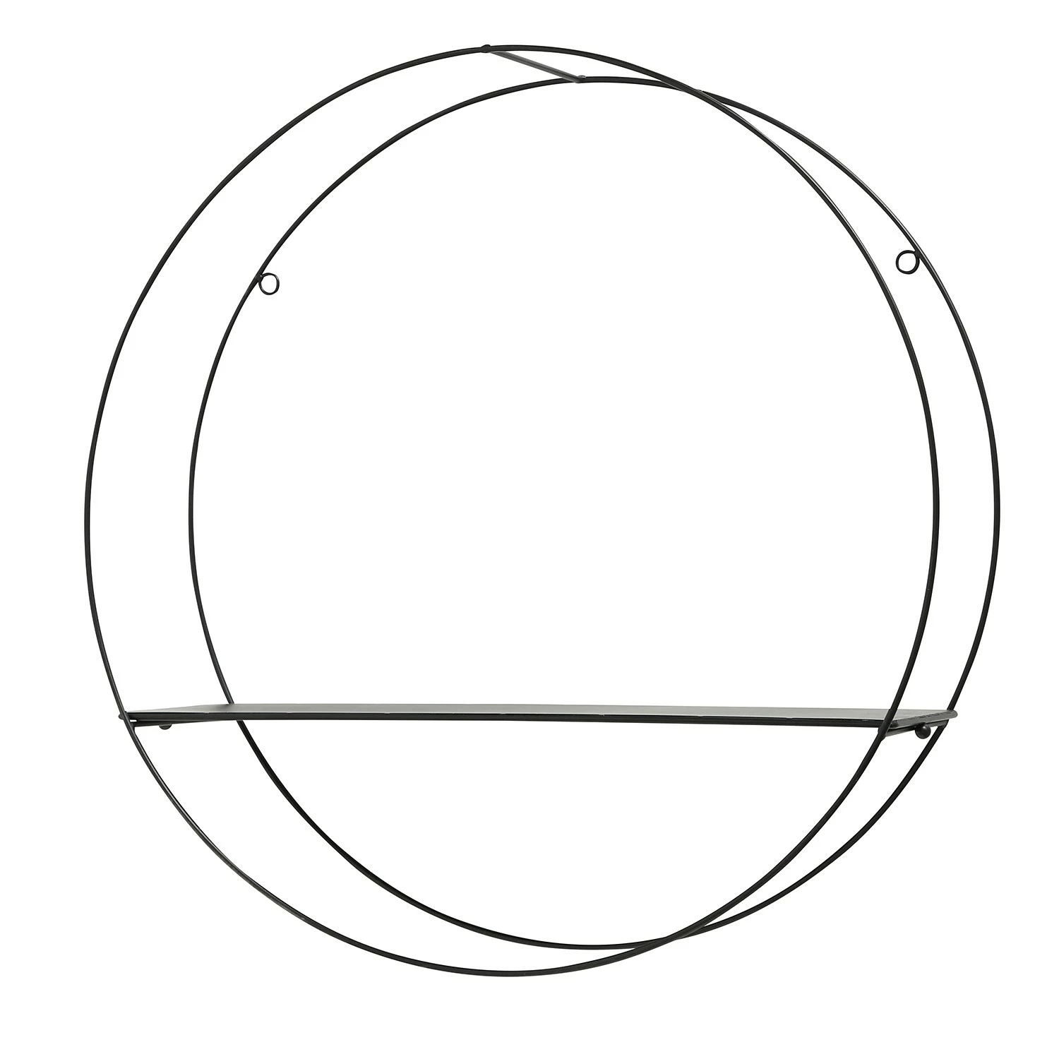 Boltze Wandregal Franco II (3er-Set) - Metall - Schwarz 4 Boltze Wandregal Franco II (3er-Set) - Metall - Schwarz – Bild 2