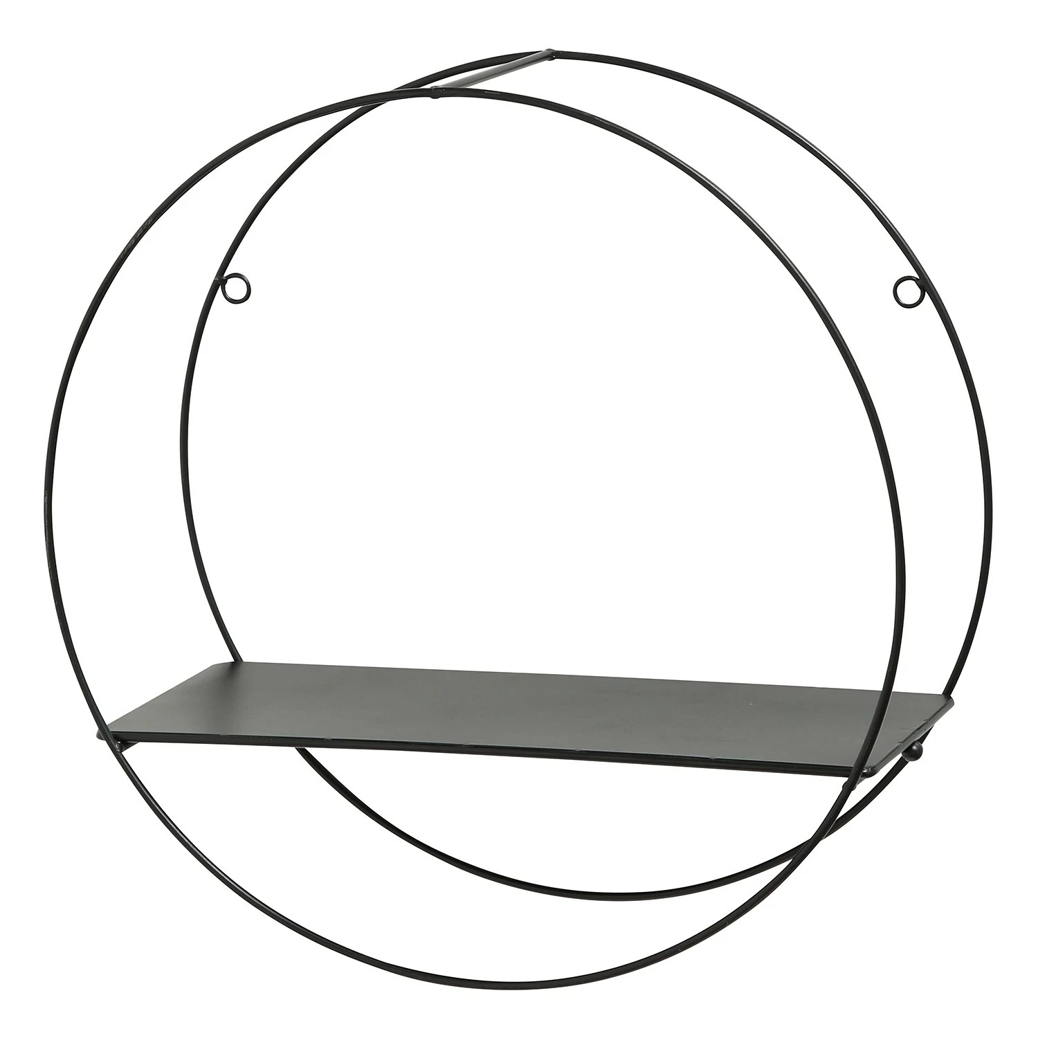 Boltze Wandregal Franco II (3er-Set) - Metall - Schwarz 5 Boltze Wandregal Franco II (3er-Set) - Metall - Schwarz – Bild 3