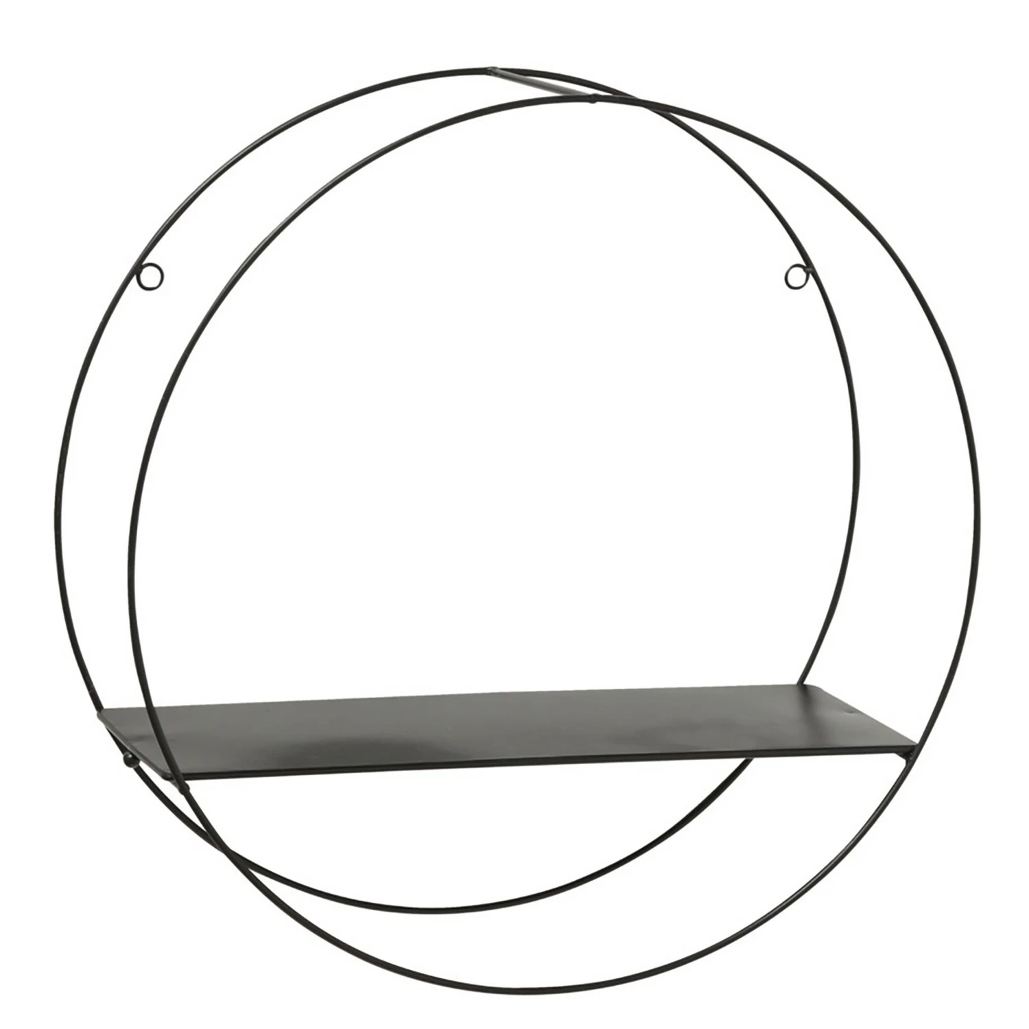 Boltze Wandregal Franco II (3er-Set) - Metall - Schwarz 6 Boltze Wandregal Franco II (3er-Set) - Metall - Schwarz – Bild 4