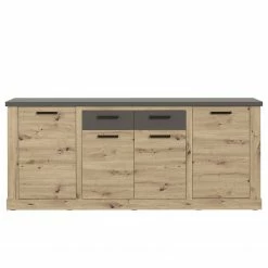 Ridgevalley Sideboard Moro II - Eiche Artisan Dekor / Grau -Möbel Verkäufe 2024 1000272379 210819 07024800125 DETAILS P000000001000272379