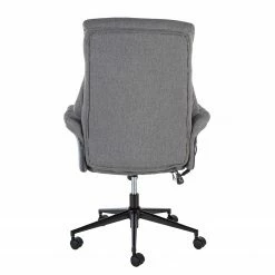 Furnitive Massagebürostuhl Barking - (mit Massagefunktion) - Flachgewebe / Metall - Grau / Schwarz -Möbel Verkäufe 2024 1000272622 220609 045 DETAILS P000000001000272622