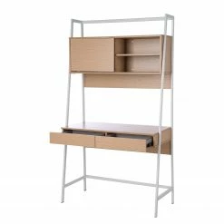 Loftscape Schreibtischregal Nova - Eiche Dekor / Weiß -Möbel Verkäufe 2024 1000272887 220406 030 DETAILS P000000001000272887