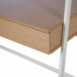 Loftscape Schreibtischregal Nova - Eiche Dekor / Weiß -Möbel Verkäufe 2024 1000272887 220406 130 DETAILS P000000001000272887