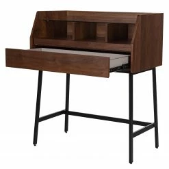 Loftscape Sekretär Noora - Walnuss / Schwarz -Möbel Verkäufe 2024 1000272893 220331 030 DETAILS P000000001000272893