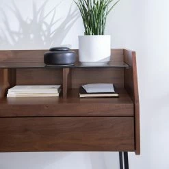 Loftscape Sekretär Noora - Walnuss / Schwarz -Möbel Verkäufe 2024 1000272893 220530 040 DETAILS P000000001000272893