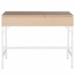 Loftscape Schreibtisch Neutra - (höhenverstellbar) - Eiche Dekor / Matt Weiß -Möbel Verkäufe 2024 1000272894 220329 036 DETAILS P000000001000272894