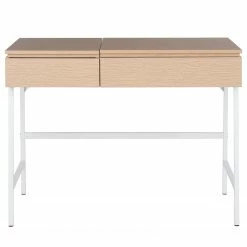 Loftscape Schreibtisch Neutra - (höhenverstellbar) - Eiche Dekor / Matt Weiß -Möbel Verkäufe 2024 1000272894 220329 037 DETAILS P000000001000272894