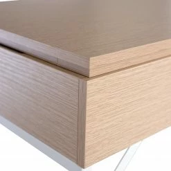 Loftscape Schreibtisch Neutra - (höhenverstellbar) - Eiche Dekor / Matt Weiß -Möbel Verkäufe 2024 1000272894 220329 039 DETAILS P000000001000272894