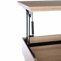 Loftscape Schreibtisch Neutra - (höhenverstellbar) - Eiche Dekor / Matt Weiß -Möbel Verkäufe 2024 1000272894 220329 043 DETAILS P000000001000272894