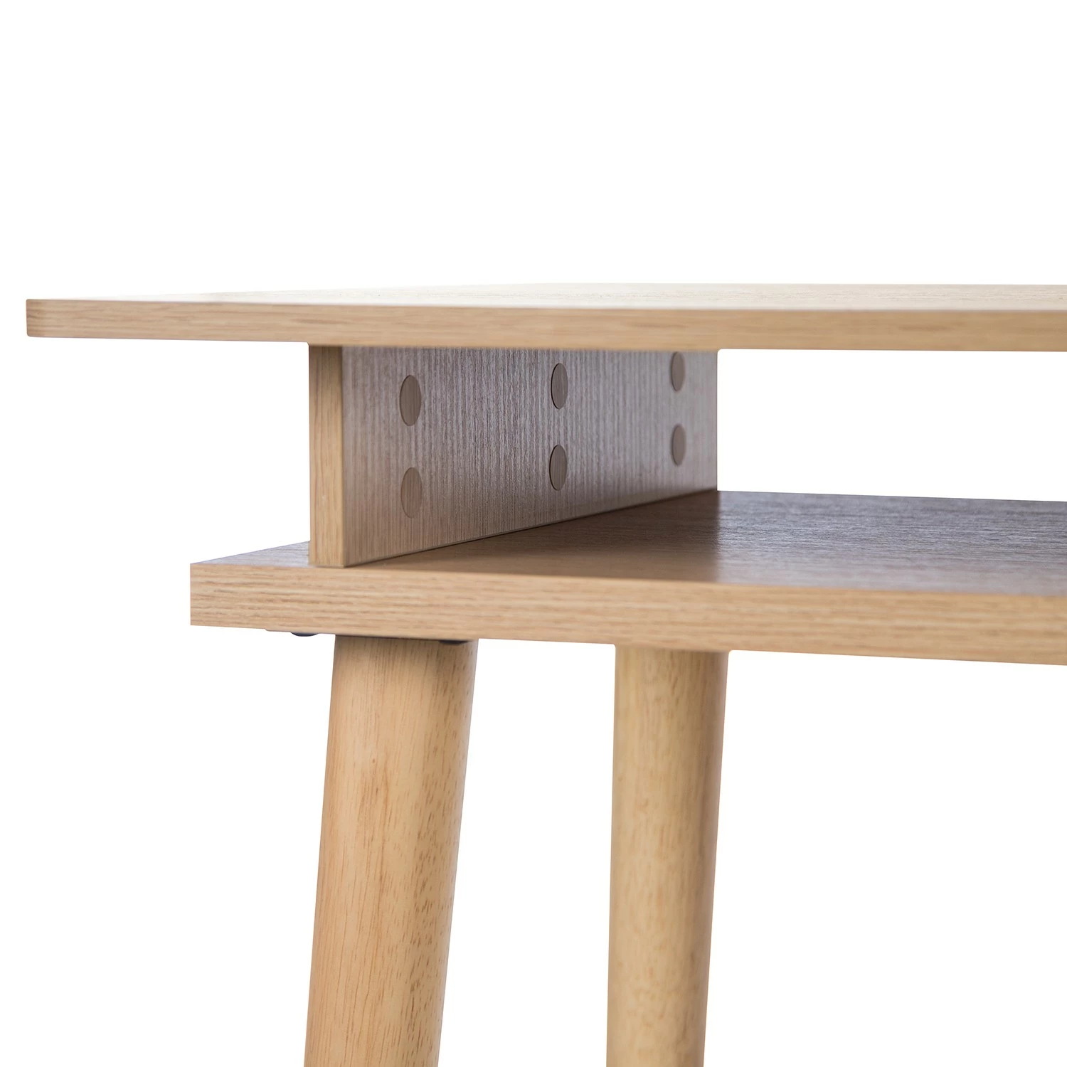 Loftscape Schreibtisch Noa - Eiche Dekor / Gummibaum 11 Loftscape Schreibtisch Noa - Eiche Dekor / Gummibaum – Bild 9