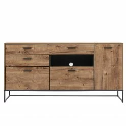 Red Living Sideboard Meevoo II - Eiche Rustikal Dekor / Graphit -Möbel Verkäufe 2024 1000273888 210614 14470100031 DETAILS P000000001000273888