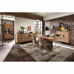 Red Living Sideboard Meevoo II - Eiche Rustikal Dekor / Graphit -Möbel Verkäufe 2024 1000273888 211022 131557000021 MOOD DETAILS P000000001000273888 mood