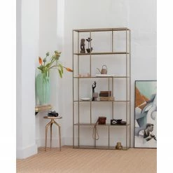 Red Living Regal Dasar - Metall - Antik Gold -Möbel Verkäufe 2024 1000275644 210630 12470500189 MOOD DETAILS P000000001000275644 mood