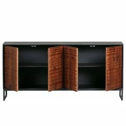 Red Living Sideboard Dynk - Sheesham massiv - Sheesham / Schwarz -Möbel Verkäufe 2024 1000275674 210630 12481700341 DETAILS P000000001000275674