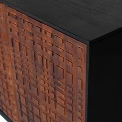 Red Living Sideboard Dynk - Sheesham massiv - Sheesham / Schwarz -Möbel Verkäufe 2024 1000275674 210630 12481700343 DETAILS P000000001000275674